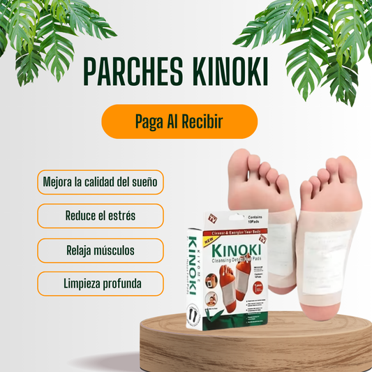 Parches Kinoki - Limpieza profunda mientras duermes