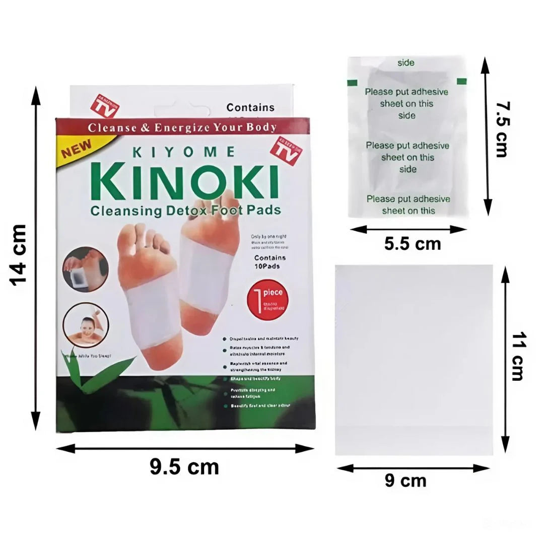 Parches Kinoki - Limpieza profunda mientras duermes